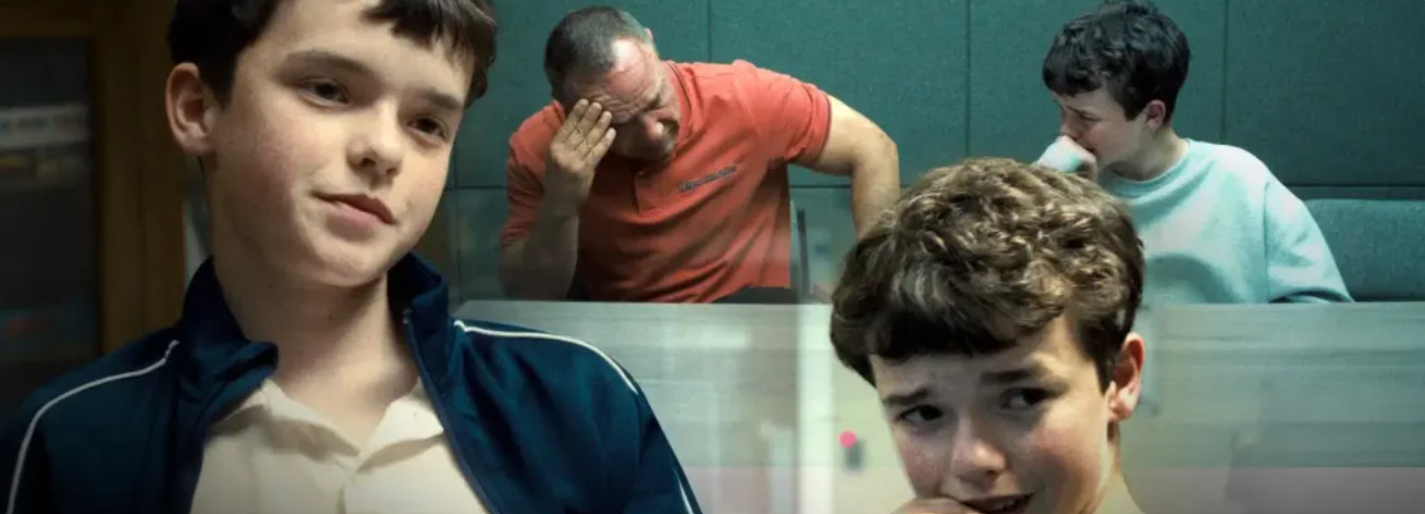 Teen from Adolescence series looking distant and thoughtful — symbolizes isolation, belonging, and inner conflict explored in psychotherapy.